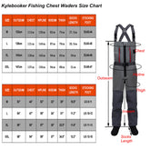 Raprance Five Layer Fabric Breathable Stockingfoot Chest Waders
